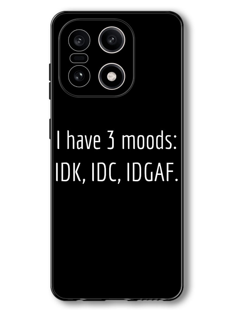 Theodor Case Compatible with OnePlus 15 6.78 Inch Protection Shockproof Bumper Cover i have 3 Moods - Image 1